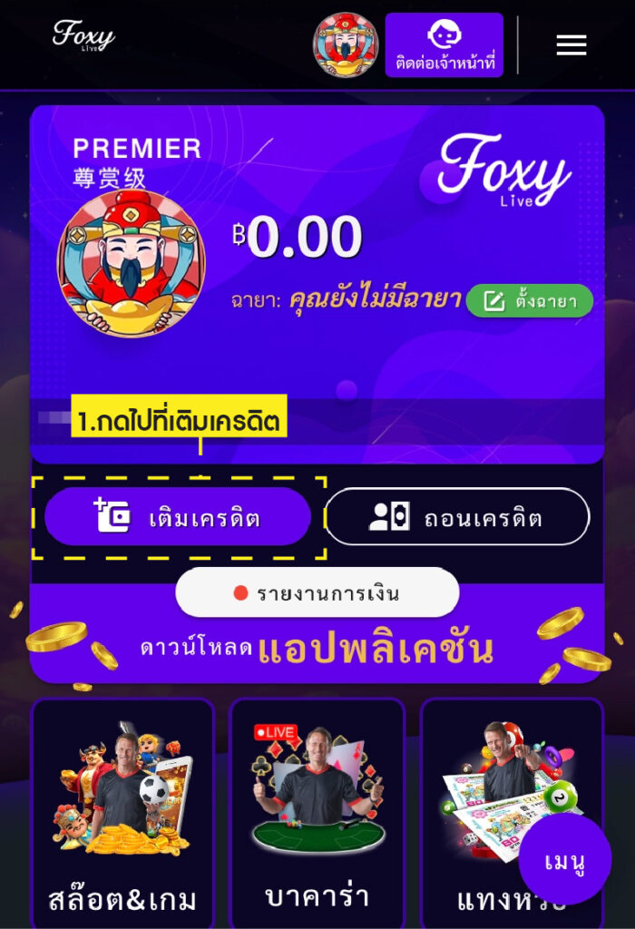 เติมเครดิต